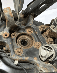 BMW X3 F25 Zwrotnica komplet tył Lewy - 16223 5