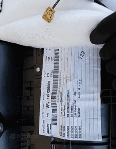 Boczek tapicerka drzwi prawy przód Audi A3 8P 5D 8P4867106 5