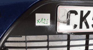 Zderzak przód przedni do ford focus MK2 ii lift fl halogeny 36 niebieski 2