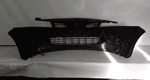 Zderzak przód przedni do renault megane 2 ii lift fl NV676 czarny halogeny 4