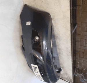 Zderzak przód przedni seat leon 2 ii szary grafit LW7Z halogeny 3