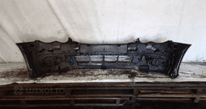 Zderzak przód przedni do mercedes W203 srebrny 744 halogeny 4
