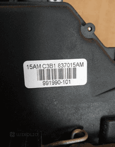 Zamek drzwi lewy przód przedni VW Polo 9N 3B1837015AM 4