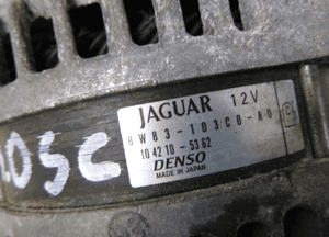 JAGUAR XF X250 X260 XJ X351 3.0 F-TYPE X 152  SC ALTERNATOR ORYGINALNY 6