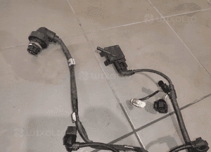 BMW X5 E70 3.0D M57 OKABLOWANIE INSTALACJA WIĄZKA SILNIKA WTYCZKI KPL ORYG 8