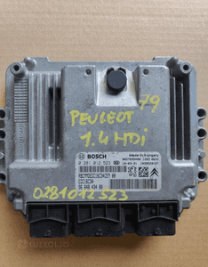 KOMPUTER STEROWNIK Peugeot 1.4 HDI OE 0281012523