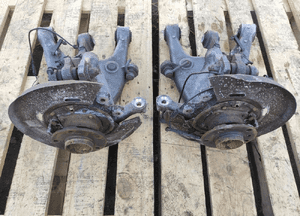 BMW 7 F01 3.0D ZWROTNICA PIASTA WAHACZ PRAWY LEWY TYŁ ZDROWE ORYG 1