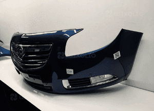 Zderzak przód przedni opel insignia a i 1 Z22A granat granatowy pdc czujniki halogeny 3