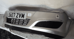 Zderzak przód przedni do opel astra h 3 iii lift fl Z157 srebrny 3
