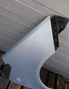 Mitsubishi colt vi  błotnik prawy przód srebrny 2