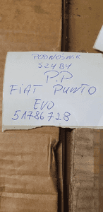 Podnośnik szyby prawy przód przedni Fiat Punto EVO 51786728 8
