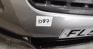 Zderzak przód przedni nissan qashqai 1 i J10 Z11  halogeny srebrny KY0 kyo 2