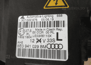 Lampa przednia przód lewa audi A4 B7 xenon 2006-2008 16