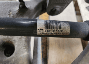 Bmw 5 F11 F10 polos poloska lewa 7581017 1