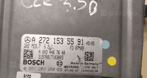 MERCEDES sterownik komputer 2721535591 zestaw stacyjka kluczyk 2
