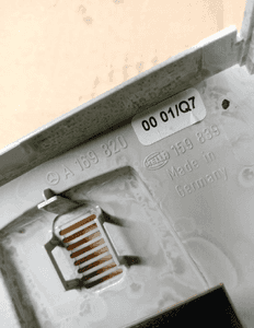 Lampka oświetlenie kabiny podsufitki Mercedes W169 A1698200001 3