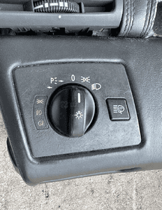 mercedes cl 215 konsola skóra kokpit skórzany deska przeszycia 7