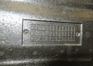 Pianka absorber zderzaka przedniego przód audi A4 B9 RS4 lift 2019- 14