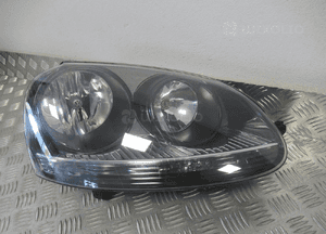 Lampa przednia przód prawa vw golf 5 v gt 1K6 czarna 2003-2009 2