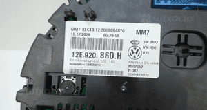 Vw e-up 2013- zegary licznik 0KM 12E920860H 5