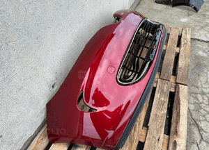 Zderzak przód przedni renault zoe 2012- 620102855R  kratka chrom 2