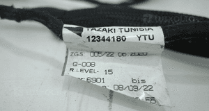 MERCEDES GLA W156 2012- WIĄZKA CZUJNIKÓW PRAKOWANIA PRZÓD 12344180 7