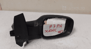 Lusterko elektryczne prawe renault scenic ii 7PIN  czarny mat 2