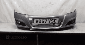 Zderzak przód przedni do opel astra h 3 iii lift fl halogeny szary Z163 1