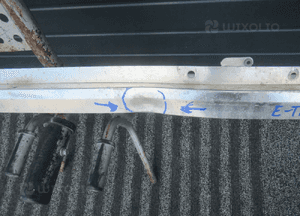 Belka zderzaka dolna górna przednia przód audi e-tron 4KE807109 4KE807093 20