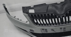 Zderzak przedni skoda fabia ii LF7W 2011 8