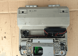 Honda Accord VIII schowek na okulary lampka sufitowa 2