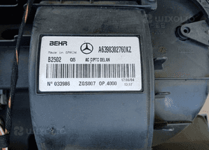 Nagrzewnica powietrza klimatyzacji Mercedes Vito 639 A6398302760KZ 4