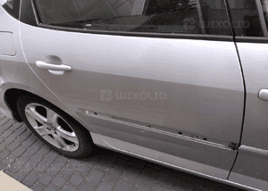 Peugeot 407 SW drzwi tyl tylne prawe lewe EZRC 5