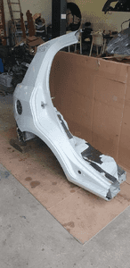 Błotnik prawy tył tylny ćwiartka Fiat Punto EVO 4