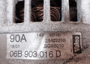 ALTERNATOR VW PASSAT B5 FL 2.0 RADOM 2