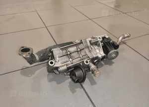 Jaguar xf X250 3.0D zawór egr chłodnica spalin chłodniczka kpl oryginał 2