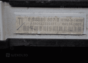 LICZNIK  ZEGARY ISUZU D-MAX 769318-430T 8983868070 UK 6