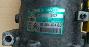 Peugeot 307 407 Citroen C4 C5 2.0  1.8 16V kompresor sprężarka klimatyzacji 9646273880 9645440480 2