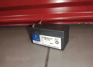 Mercedes W164 W212 W221 W251 akumulator dodatkowy pomocniczy 12V 1,2Ah oryg 2