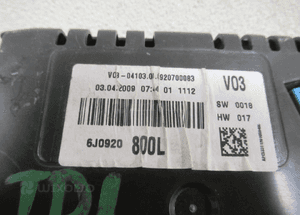 ZESTAW STARTOWY KOMPUTER SEAT IBIZA IV 4 1.9 TDI  90KM BXJ  03G906013N 8