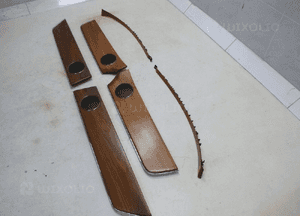 Jaguar xjl X351 long listwa ozdobna dekor drewno 4