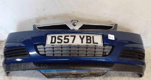 Zderzak przód przedni opel vectra c lift fl Z21B granat granatowy 1
