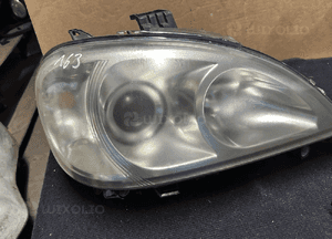MERCEDES ml 163 prawa lewa lampa  oryginał h7 lift soczewka listwa lampy 7
