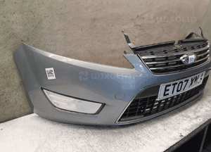 Zderzak przód przedni ford mondeo MK.4 4 iv 86 błękitny morski halogeny 2