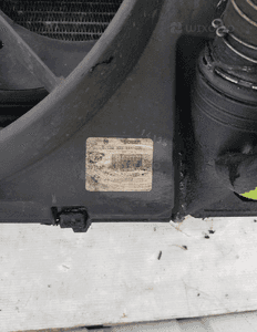 Komplet chłodnic bmw E90 E91 2.0D 7