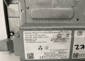 Radio nawigacja ekran skoda octavia iv 4 5E3035871 5