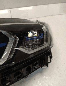 Bmw 4 M4 G22 G23 M3 G80 G82 G83 lampa reflektor lewy laser shadow black przetwornica kompletna oryginał 11