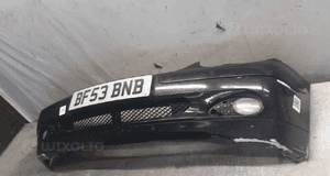 Zderzak przód przedni mercedes benz c klasa W203 197 czarny halogeny 3
