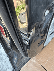 MERCEDES R 251 drzwi lewe czarne lakier 197  przód 6