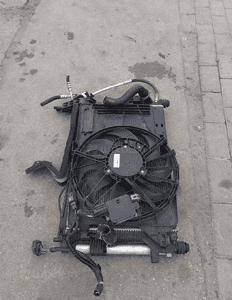 Ford c-max MK2 10-14R wentylator chłodnicy chłodnica wody klimatyzacji 1.0 ecoboost CV61-8C607-VA 4
